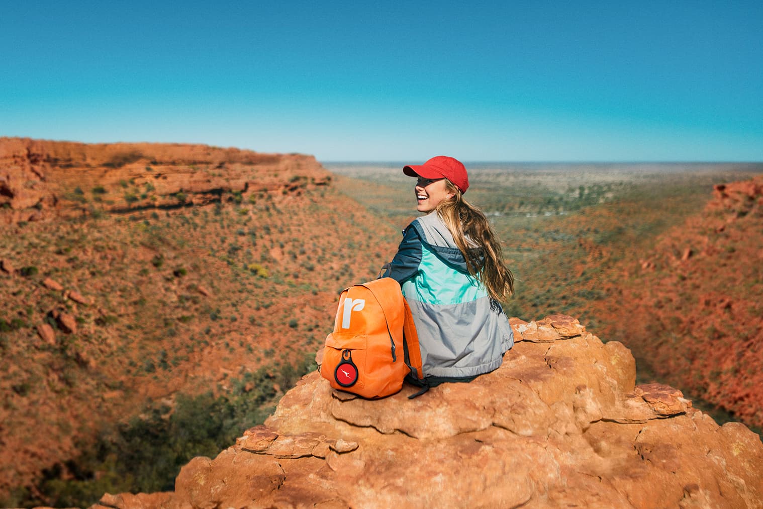 woolworths hiking girl